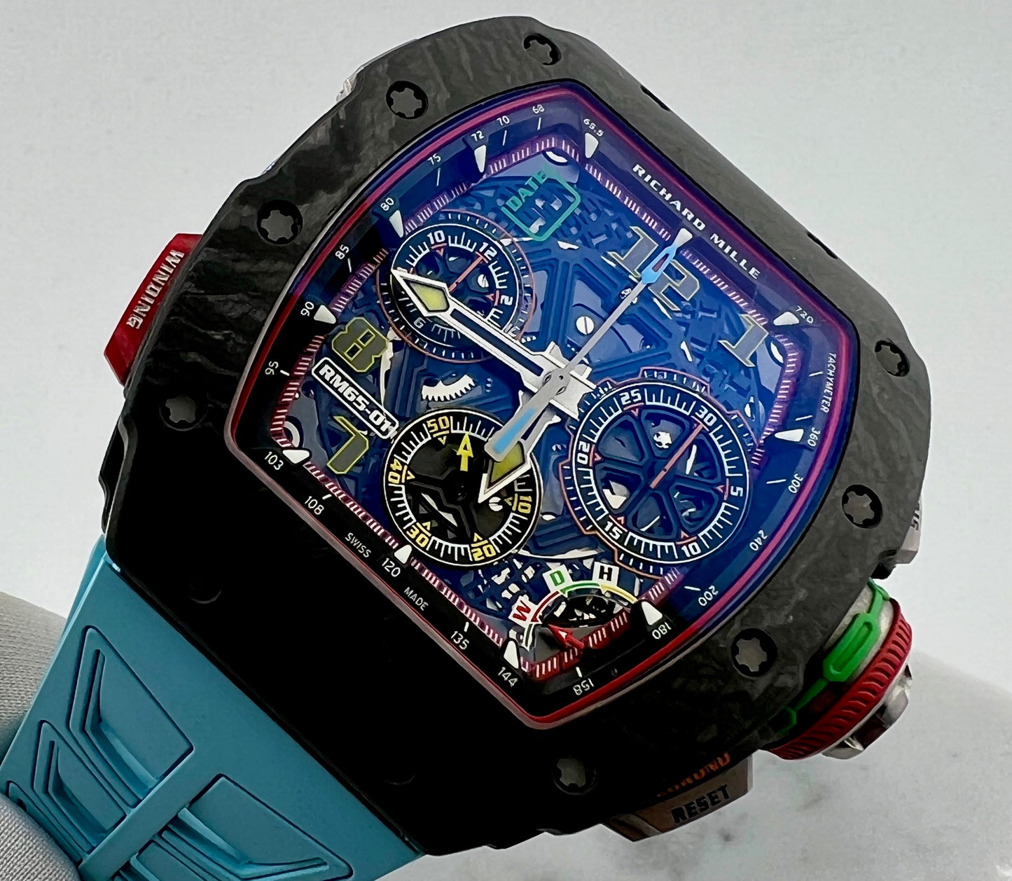 Richard Mille Chronograph RM65-01 2022 50mm Carbon