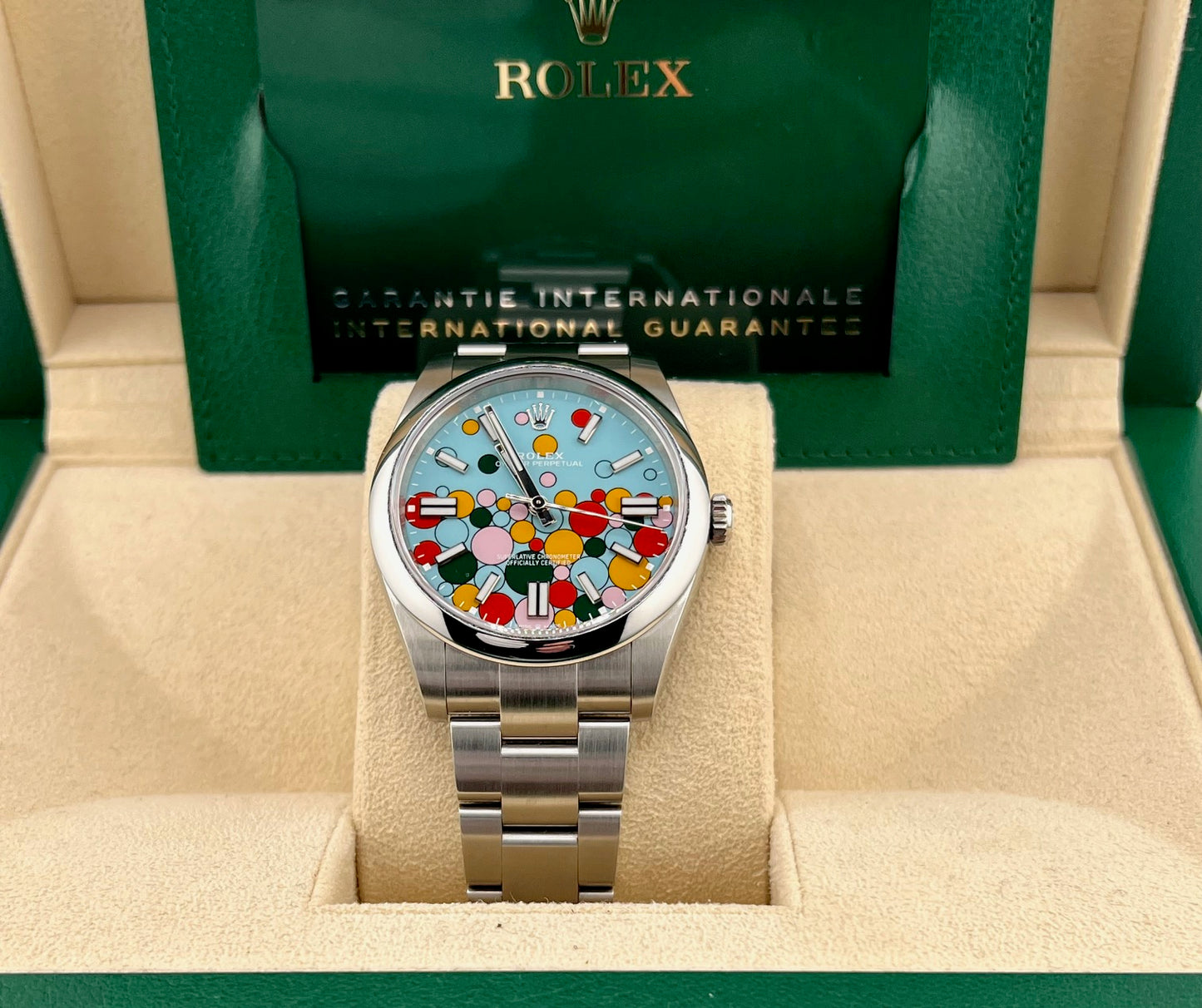 Rolex Oyster Perpetual 41mm 124300 Celebration new 2025