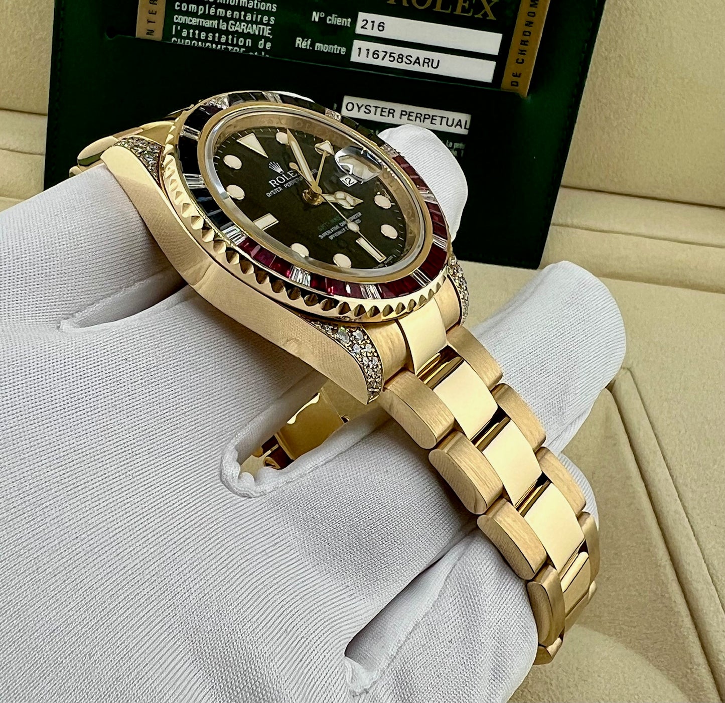 Rolex GMT-Master II 116758SARU 2007 Box&paper