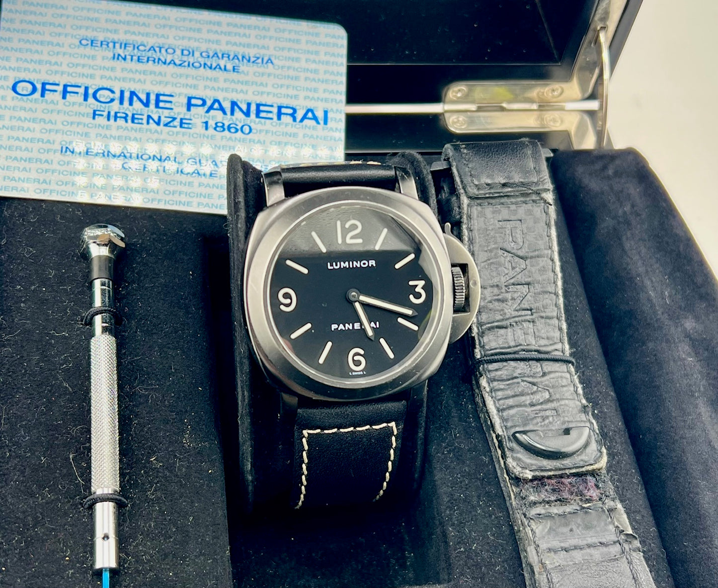Panerai Luminor Rare PAM00009 ''L Swiss L'' 1999 44 mm full set 250pcs limited edition