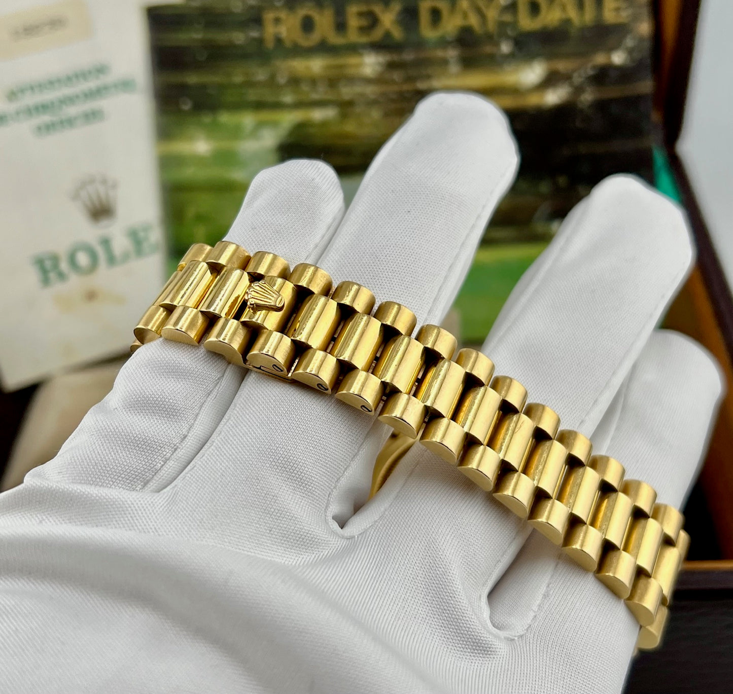 Rolex Day-Date 36mm 18238 Purple Dial diamond index 1994 Full Set ITA