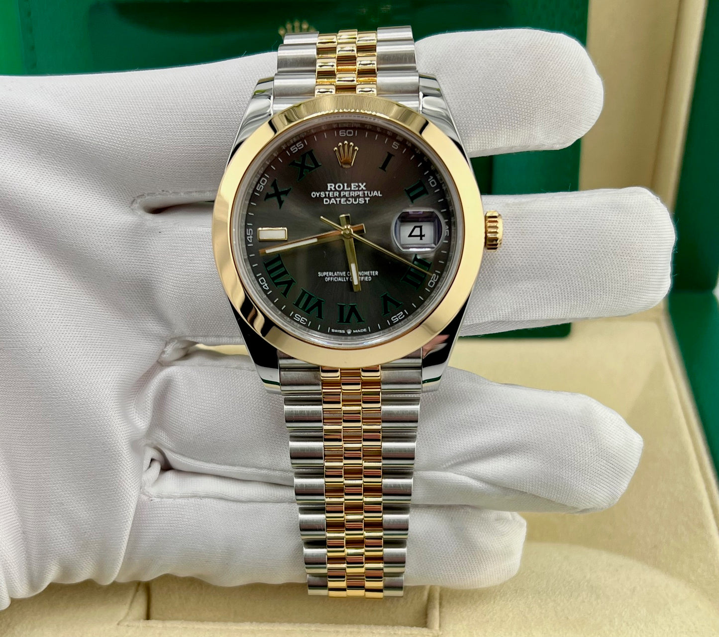 Rolex Datejust 41mm 126303 Wimbledon Jubilèe 2021