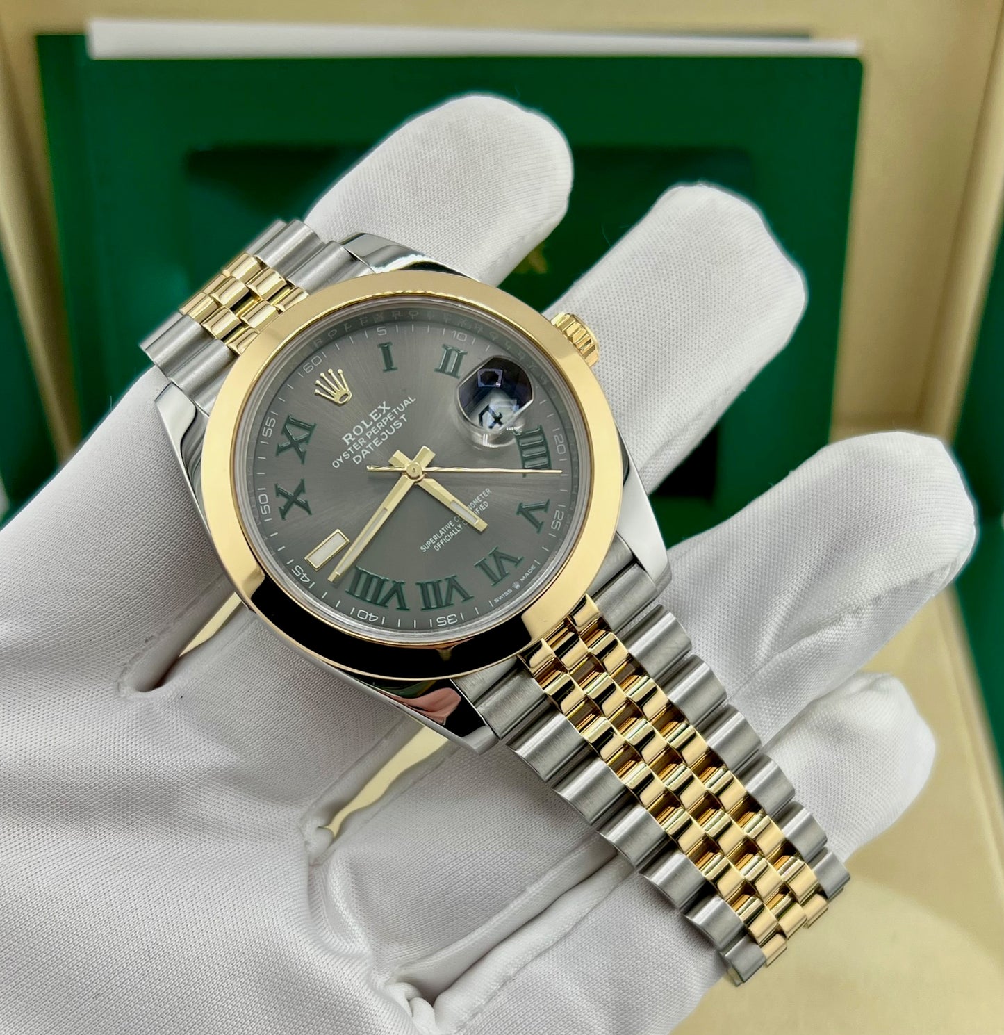 Rolex Datejust 41mm 126303 Wimbledon Jubilèe 2021