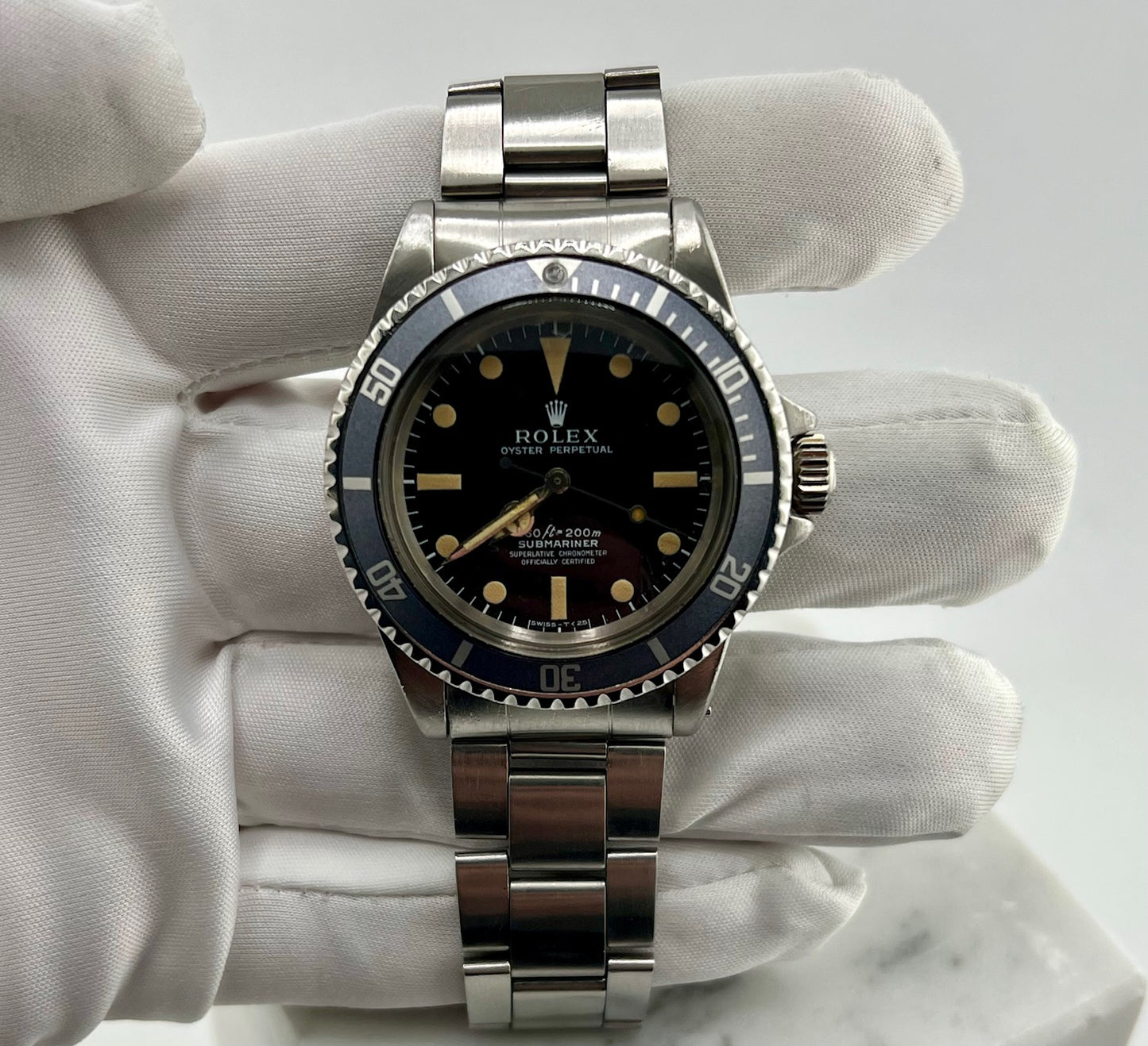 Rolex Submariner No Date 5512 1971 only watch 40mm