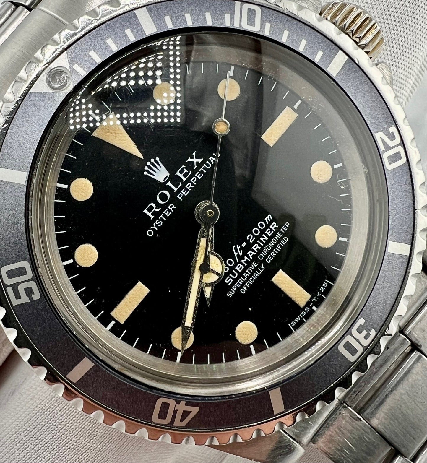 Rolex Submariner No Date 5512 1971 only watch 40mm