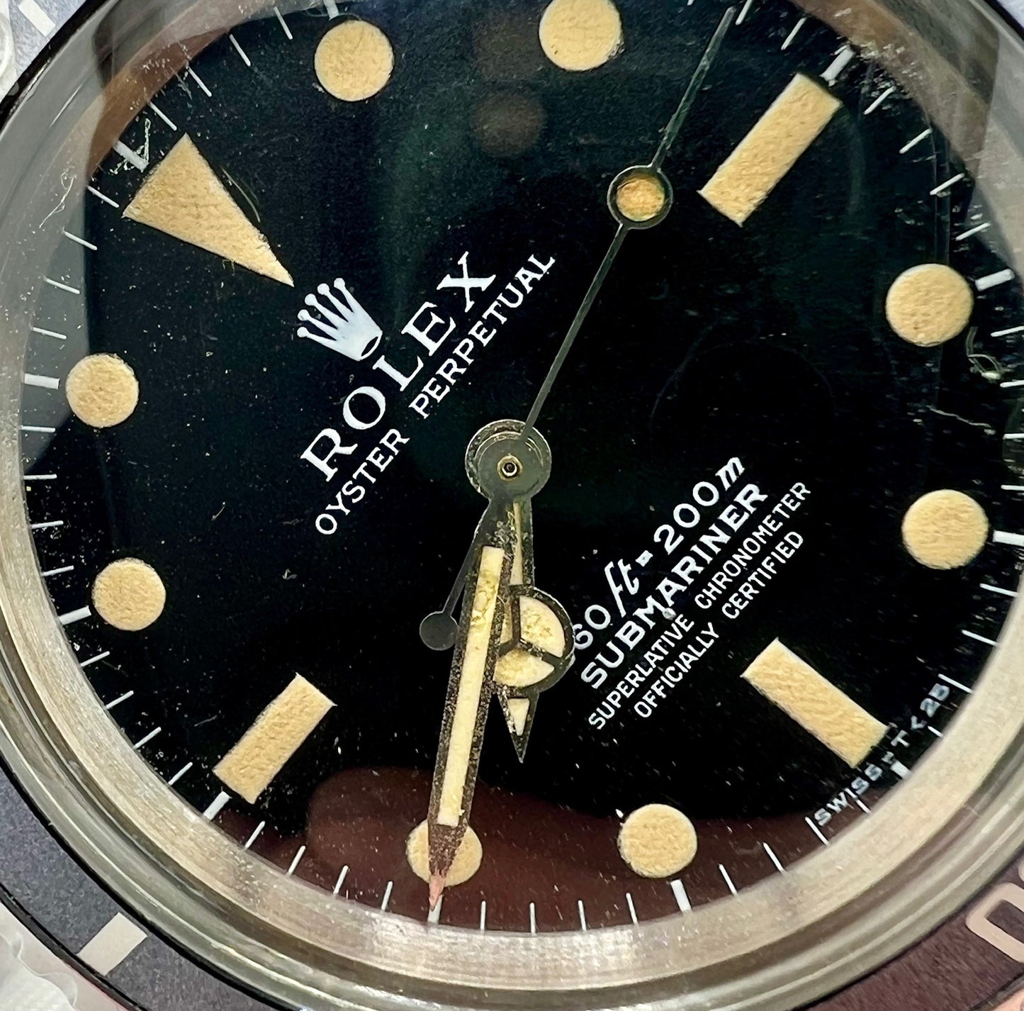Rolex Submariner No Date 5512 1971 only watch 40mm