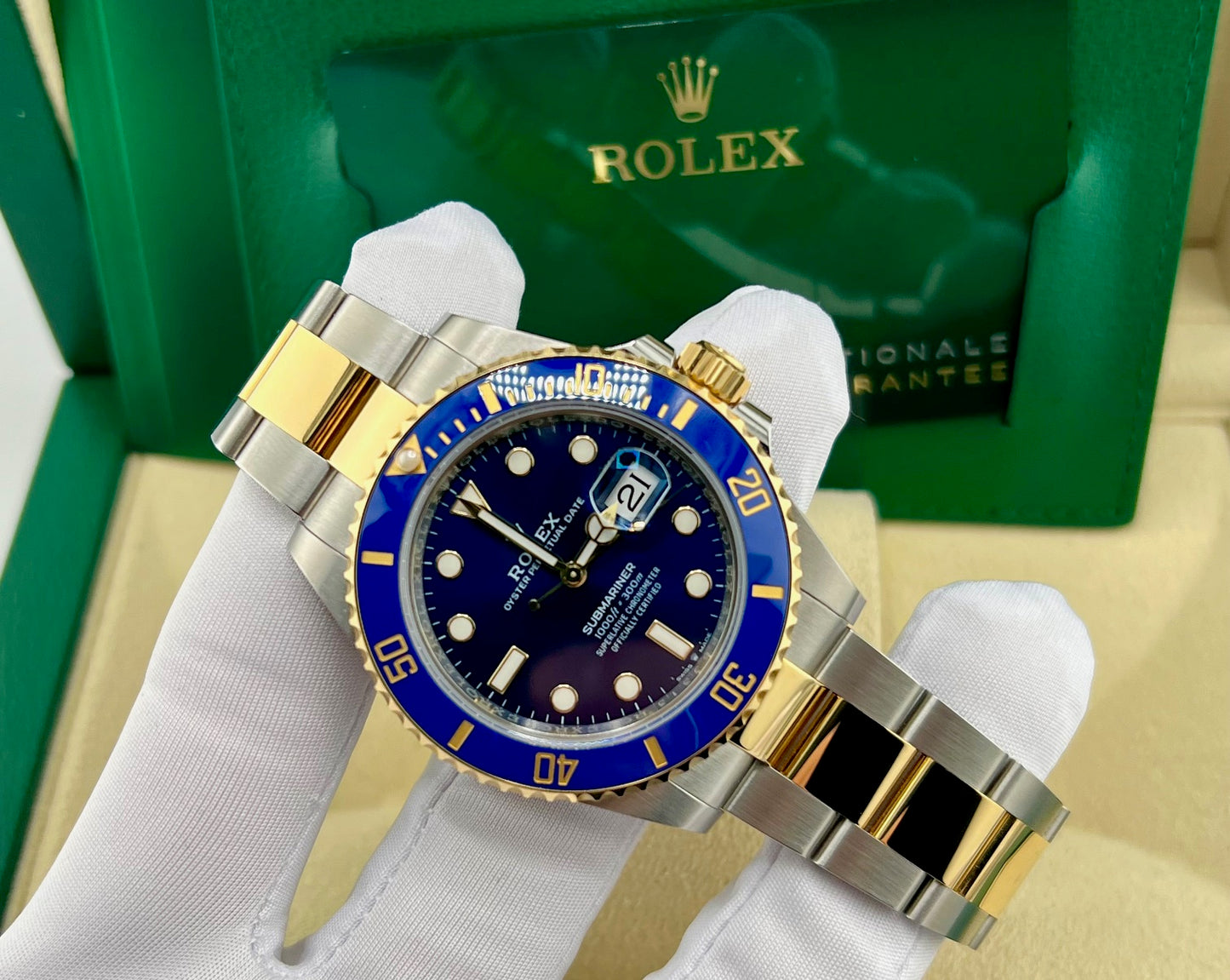 Rolex Submariner Date 41mm 126613LB Blue Dial 2023 like new