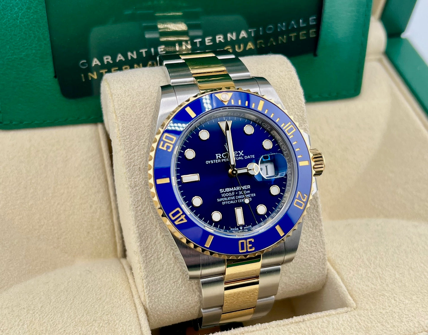 Rolex Submariner Date 41mm 126613LB Blue Dial 2023 like new