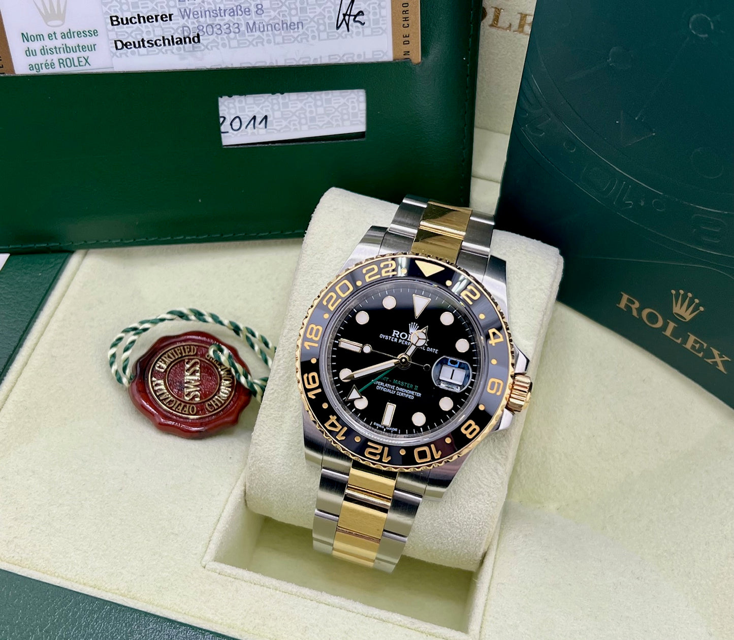Rolex GMT-Master II 116713LN Full Set 2011 (Germania)
