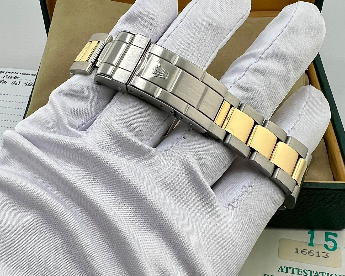 Rolex Submariner Date 16613 Blue Dial full Set 1991 ITA