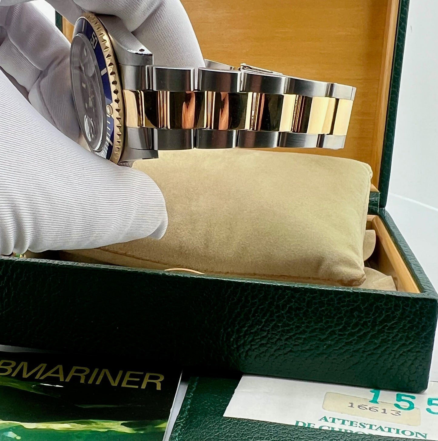 Rolex Submariner Date 16613 Blue Dial full Set 1991 ITA
