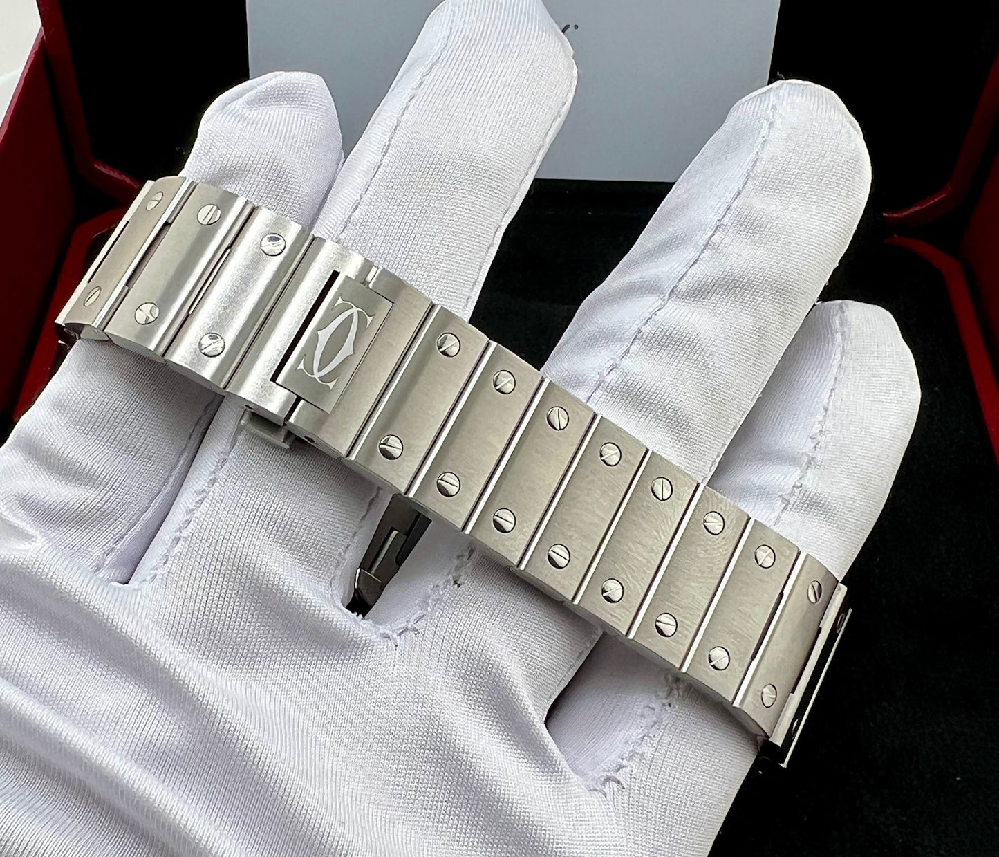 Cartier Santos De Cartier WSSA0018 White Dial NEW 2025