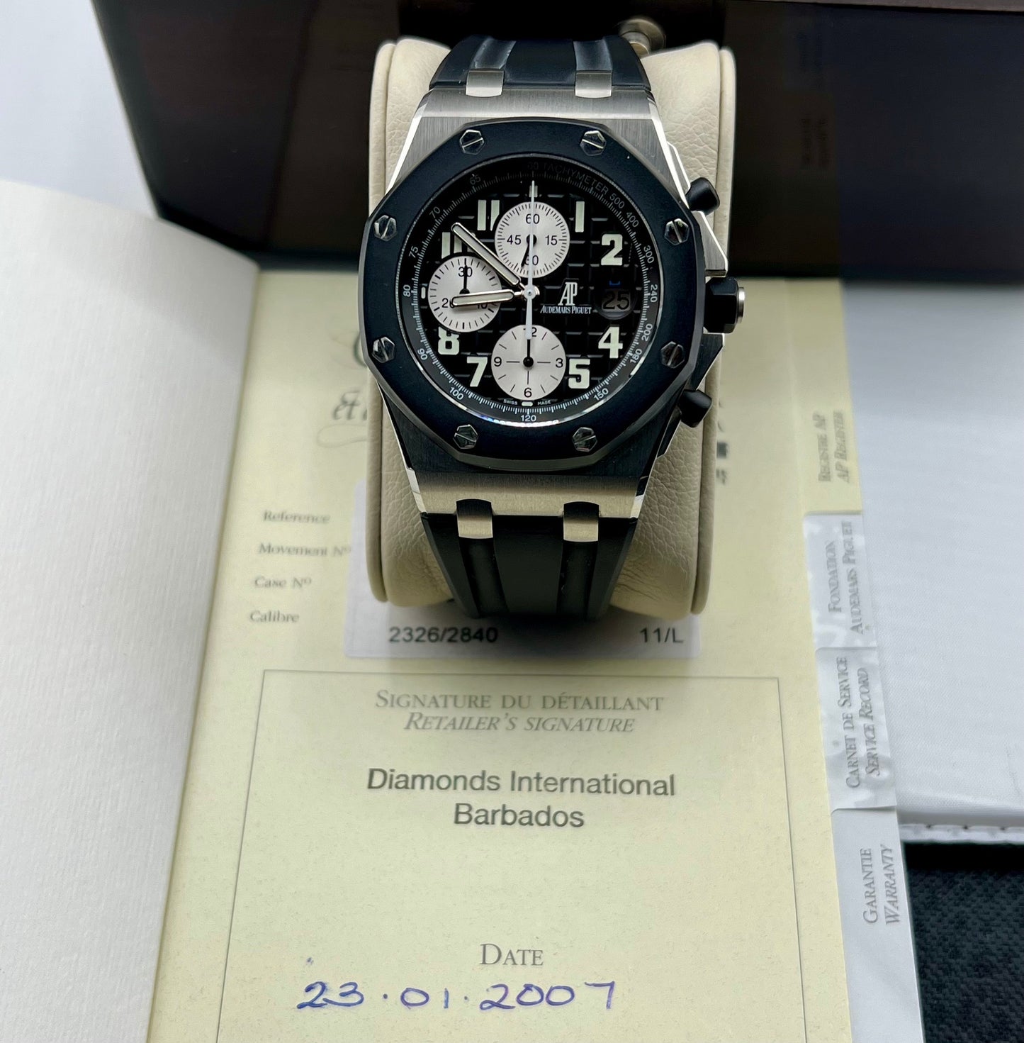 Audemars Piguet Royal Oak Offshore Chronograph 25940SK full set 2007