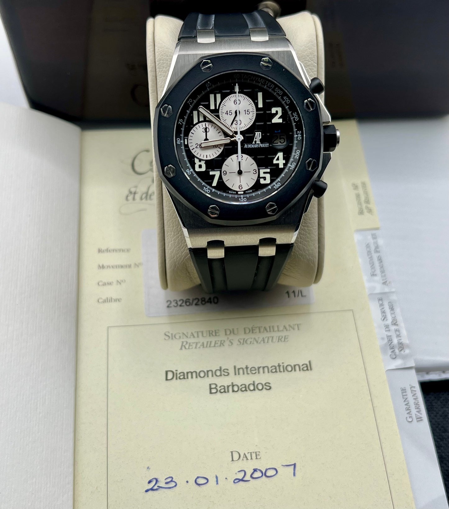 Audemars Piguet Royal Oak Offshore Chronograph 25940SK full set 2007