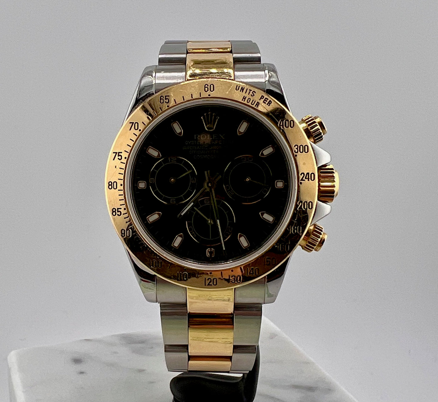 Rolex Daytona 116523 Black Dial 2002 Paper ITA No Box Rolex