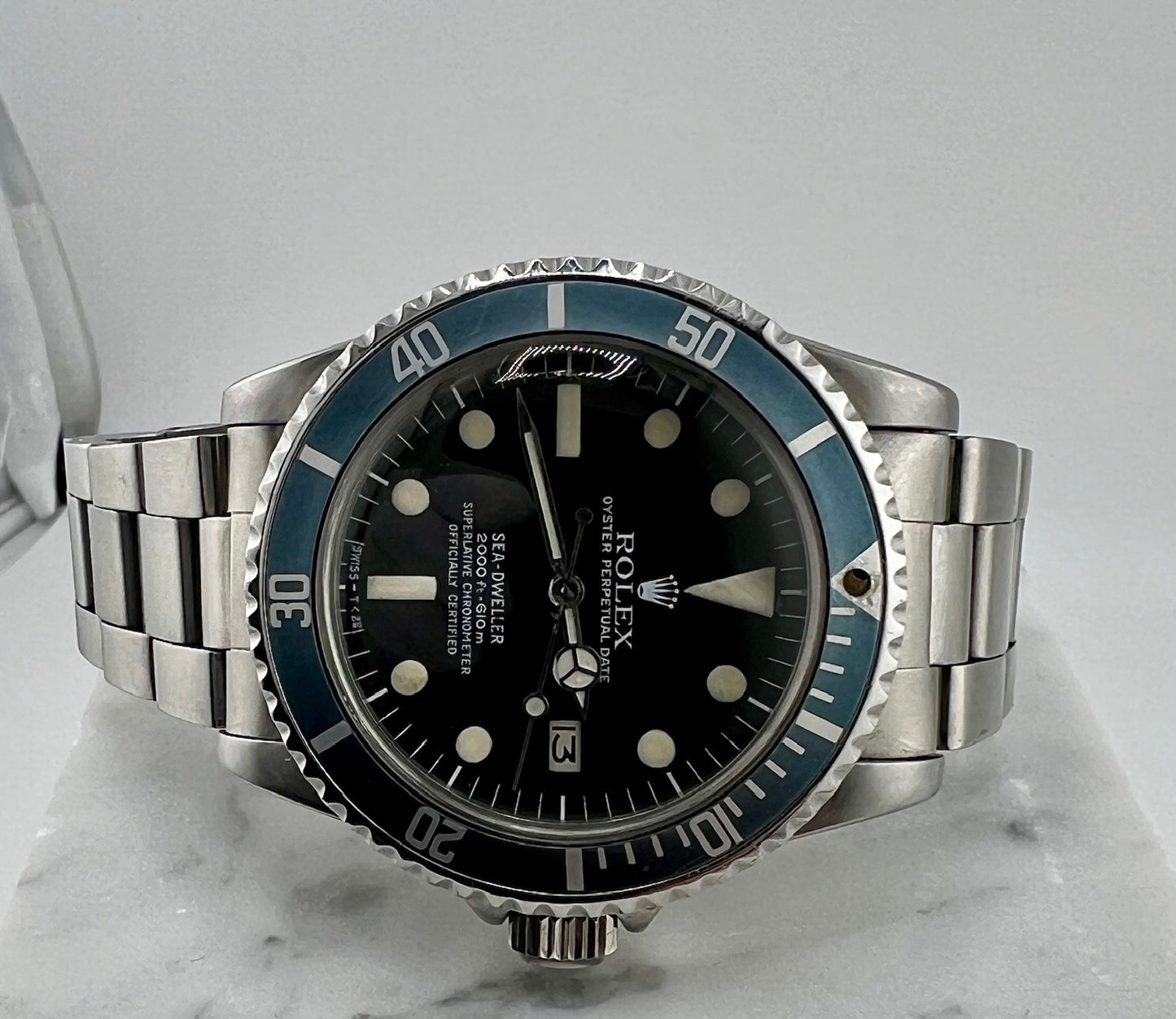 Rolex Sea-Dweller 1665 1977 MKI Big White Ghost Bezel Faded