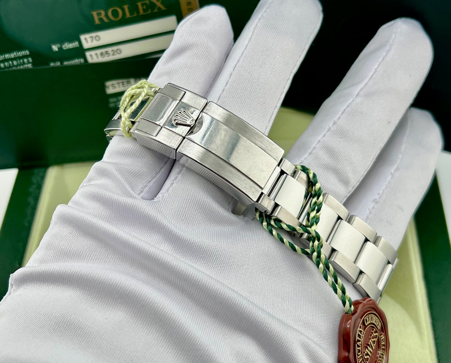 Rolex Daytona 116520 White Dial RRR 2009 Full Set ITA