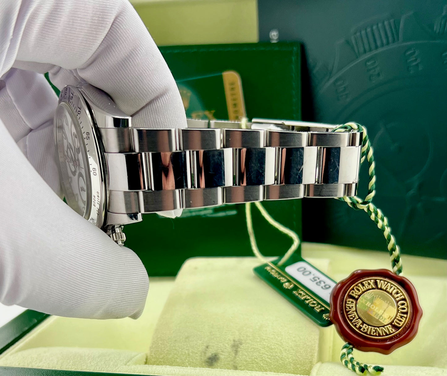 Rolex Daytona 116520 White Dial RRR 2009 Full Set ITA