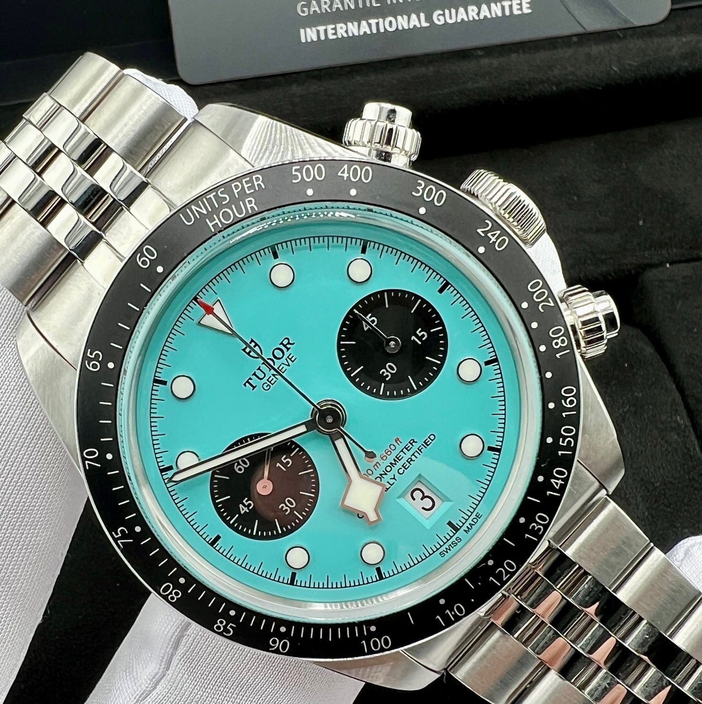 Tudor Black Bay Chrono Flamingo Blue 2025 79360N