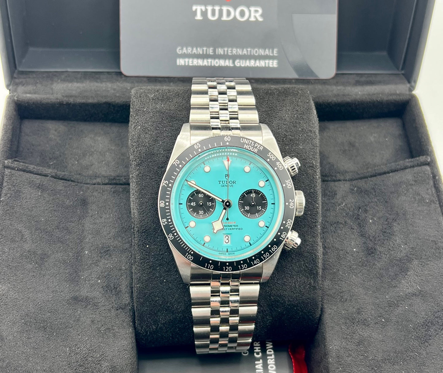 Tudor Black Bay Chrono Flamingo Blue 2025 79360N