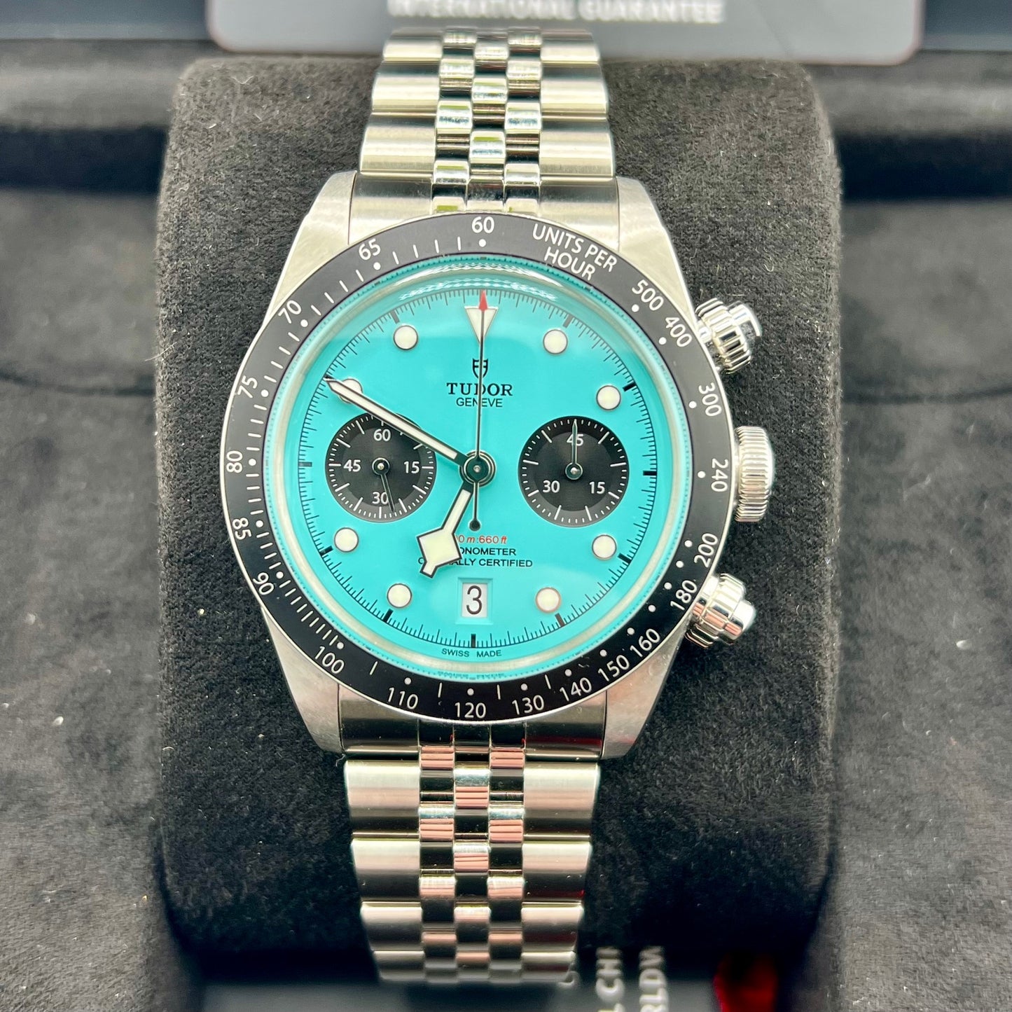 Tudor Black Bay Chrono Flamingo Blue 2025 79360N