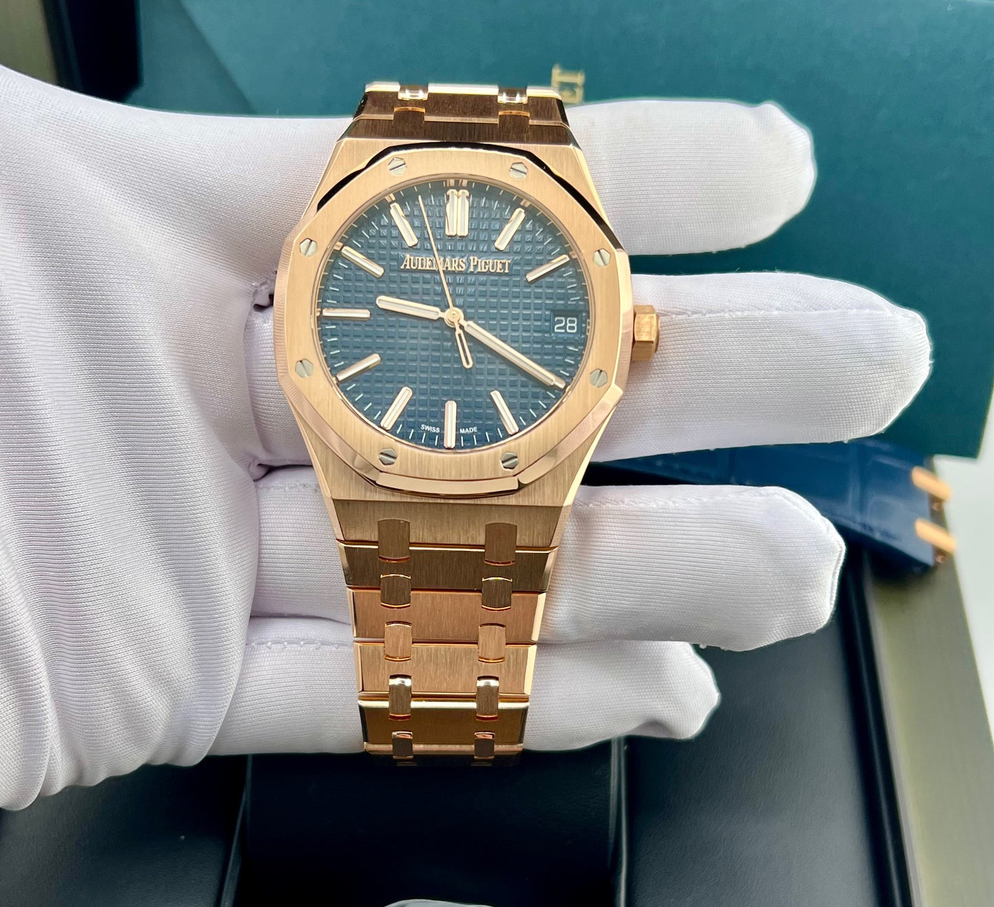 Audemars Piguet Royal Oak Selfwinding 15510OR Blue Dial 2023 41mm