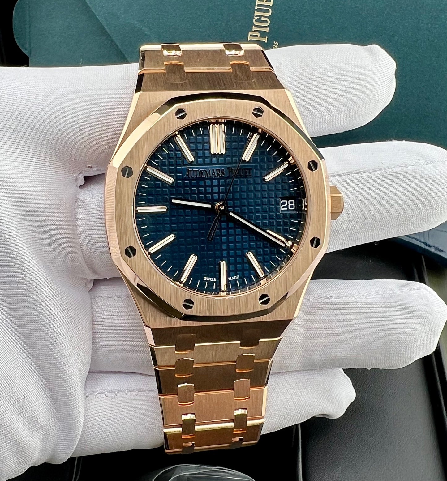 Audemars Piguet Royal Oak Selfwinding 15510OR Blue Dial 2023 41mm