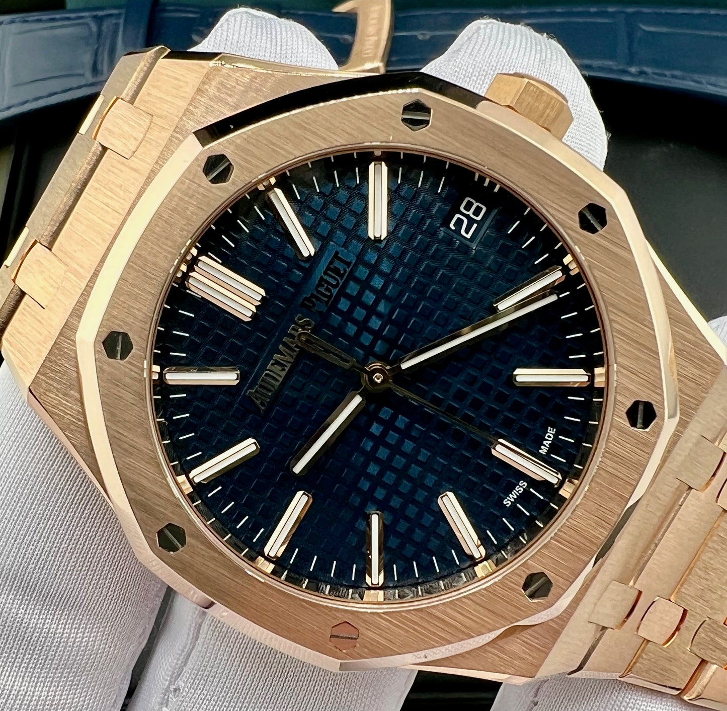 Audemars Piguet Royal Oak Selfwinding 15510OR Blue Dial 2023 41mm
