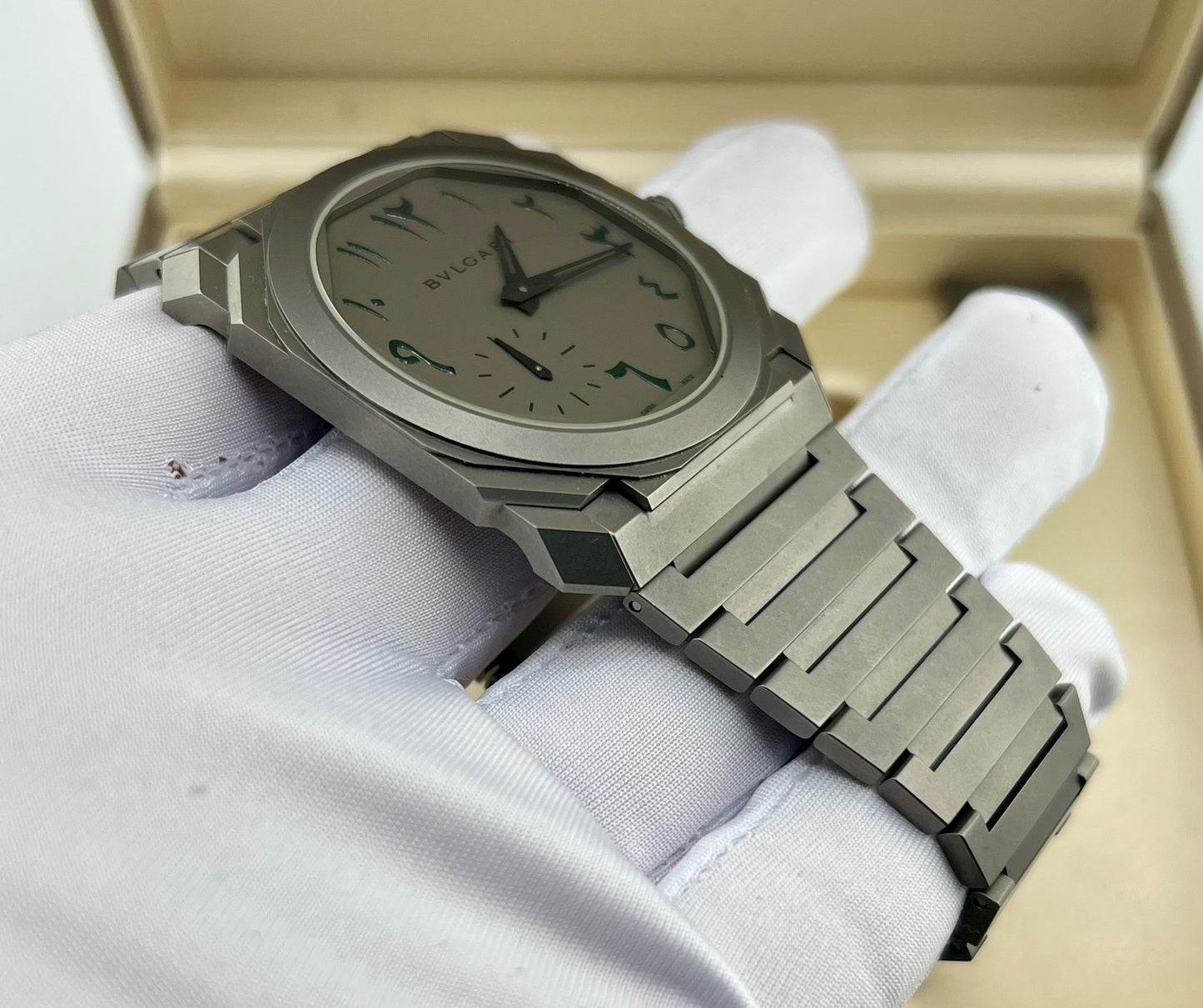 Bulgari Octo Finissimo Arabic ref. 103023 full set 2022