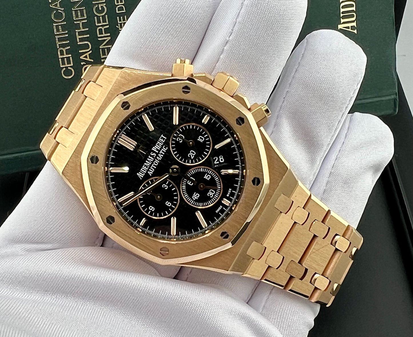 Audemars Piguet Royal Oak Chronograph 26320OR Black Dial 2014 Box&Paper 2014