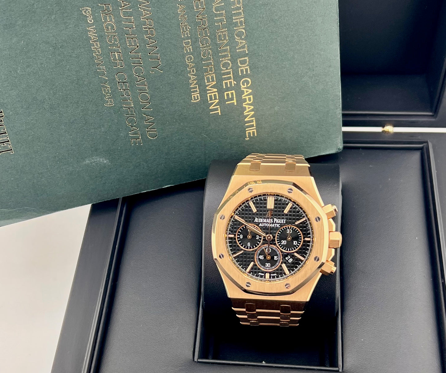 Audemars Piguet Royal Oak Chronograph 26320OR Black Dial 2014 Box&Paper 2014