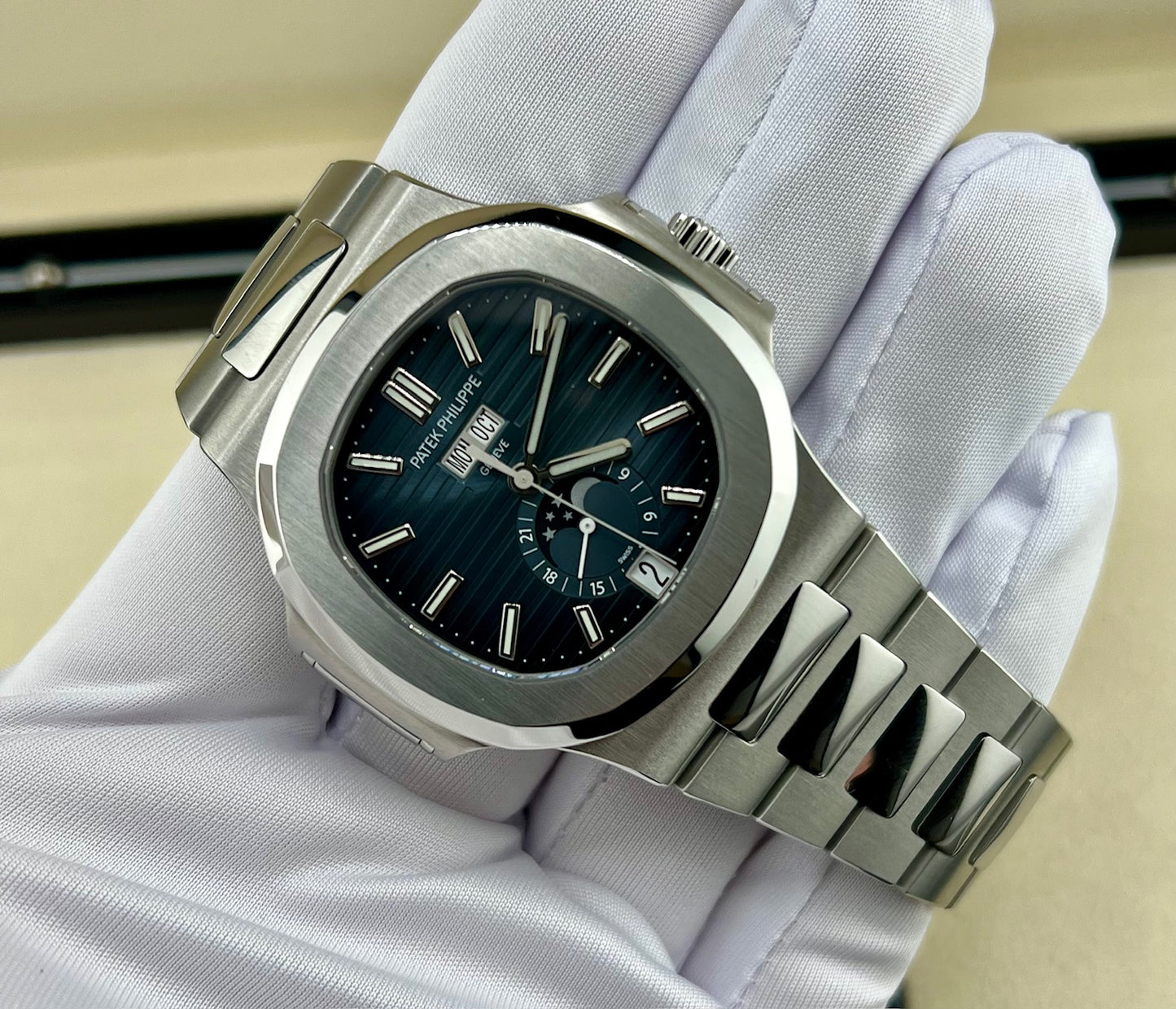 Patek Philippe Nautilus 5726-1A 2020 Blue Dial NEW 2020 ITA