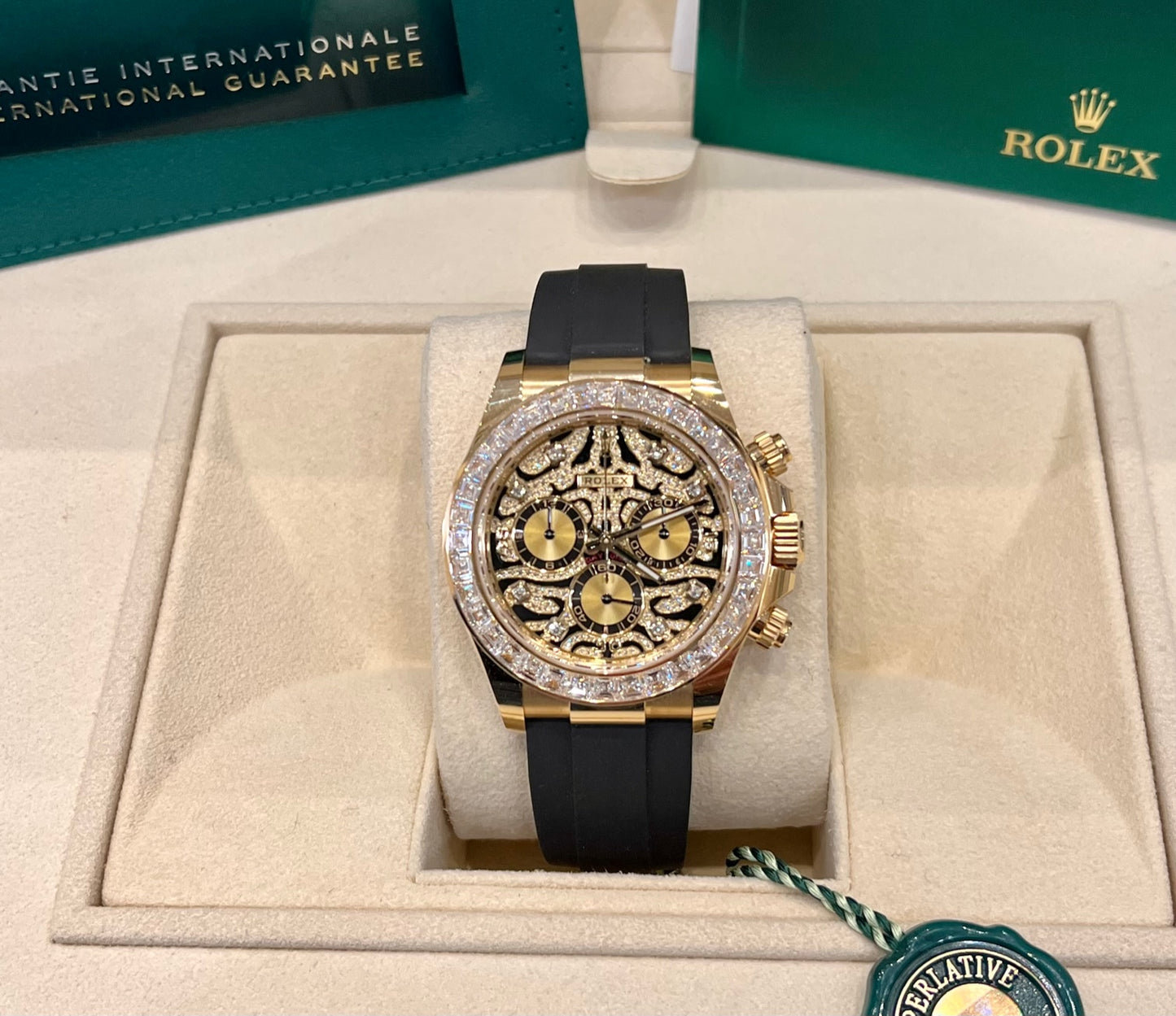 Rolex Daytona "Eye Of The Tiger" 116588TBR 2021 Stickers