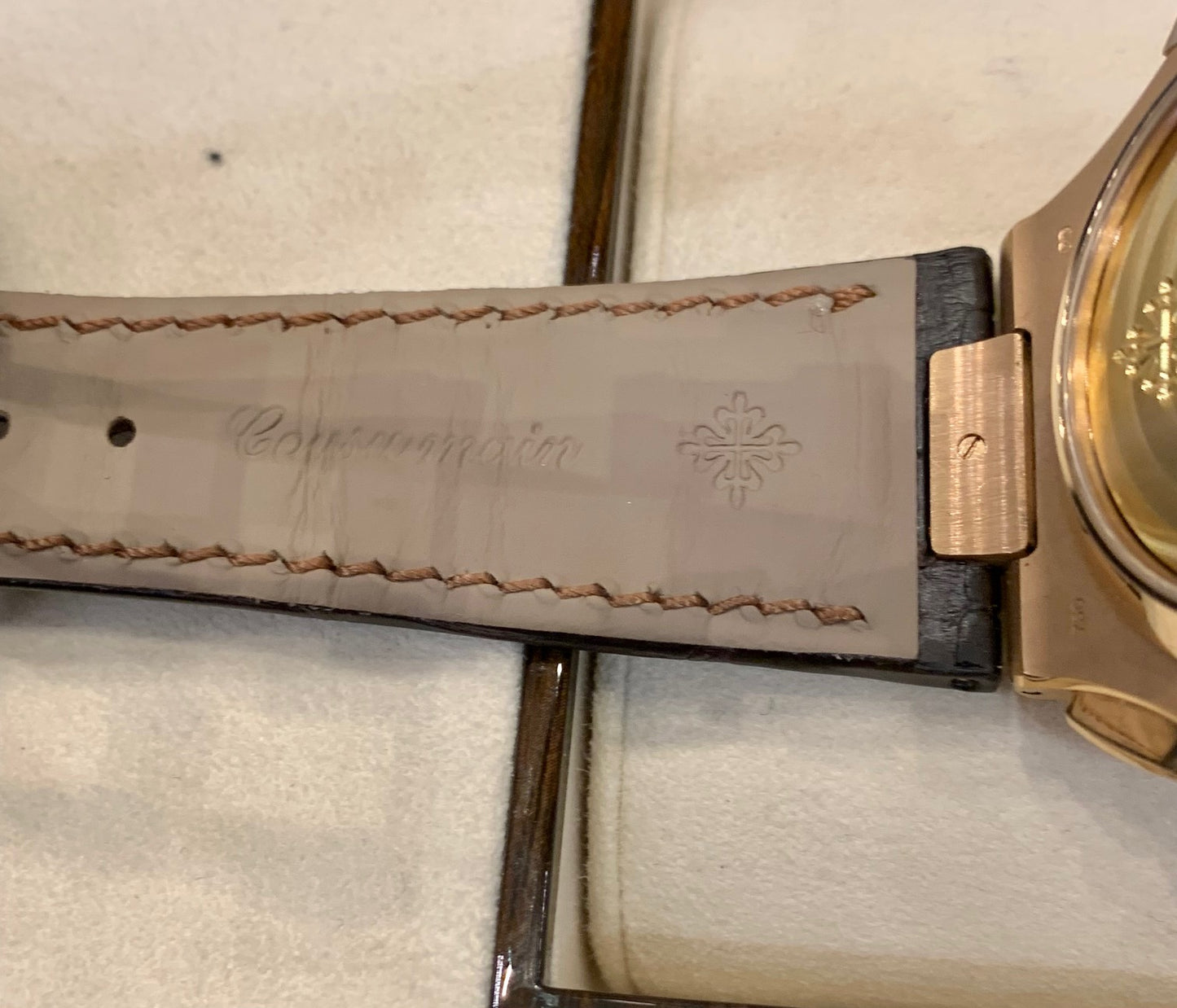 Patek Philippe Nautilus 5980/1R-001 Chocolate 2011 Extrait d'archive