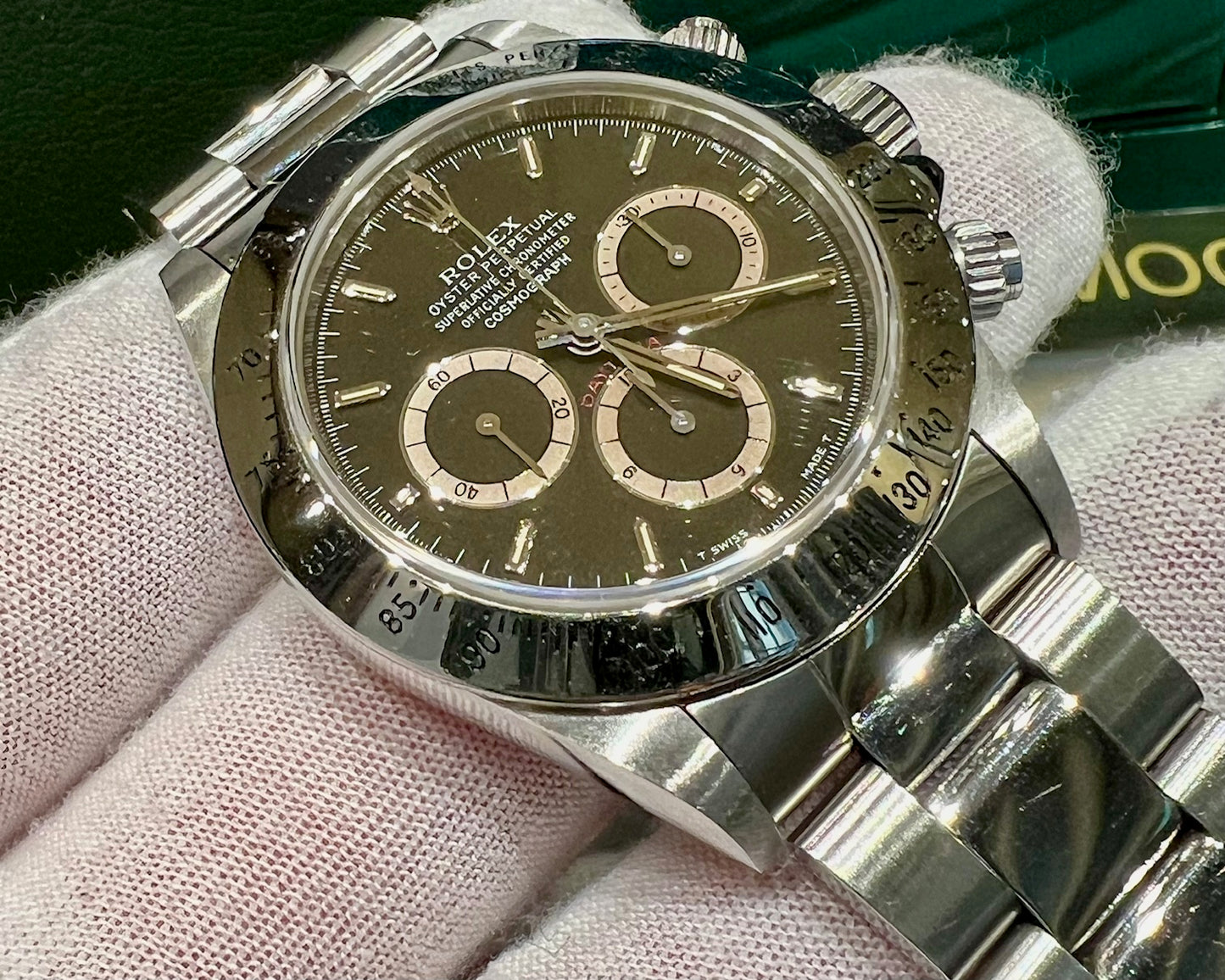 Rolex Daytona 16520 Black Dial Patrizi 1992 like new No Box rolex