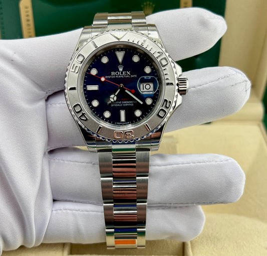Rolex Yacht-Master 40mm 116622 Blue Dial 2013 Full Stickers ITA