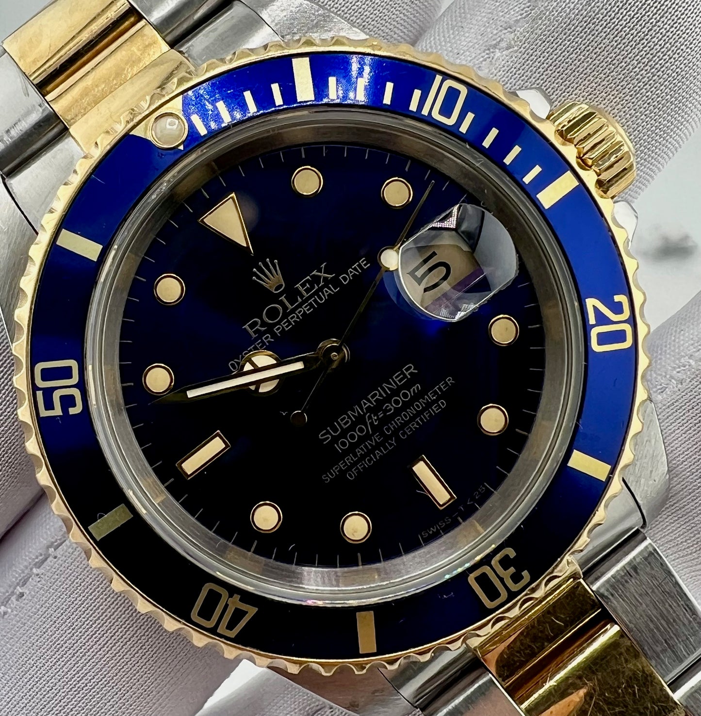 Rolex Submariner Date 16613 Purple Dial 1992 Only Watch solo orologio