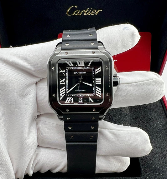Cartier Santos De Cartier WSSA0039 Black Full Set 2022
