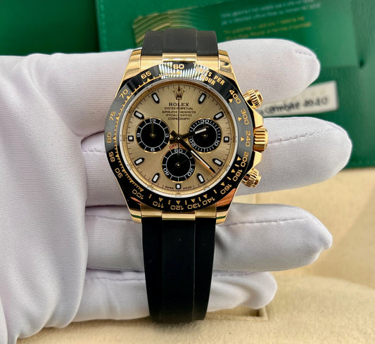 Rolex Daytona 116518LN ''Pikachu'' 2023 Oysterflex Full Set