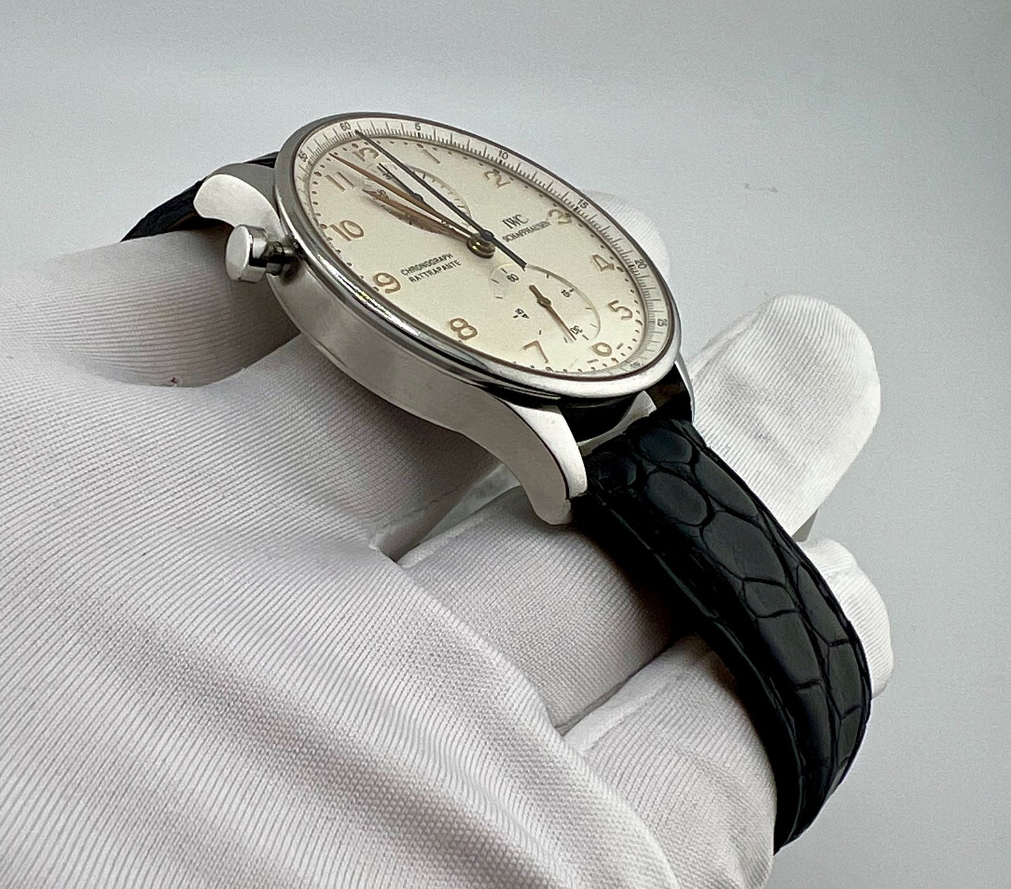 IWC Rattrapante Chronograph 3712-05 only watch