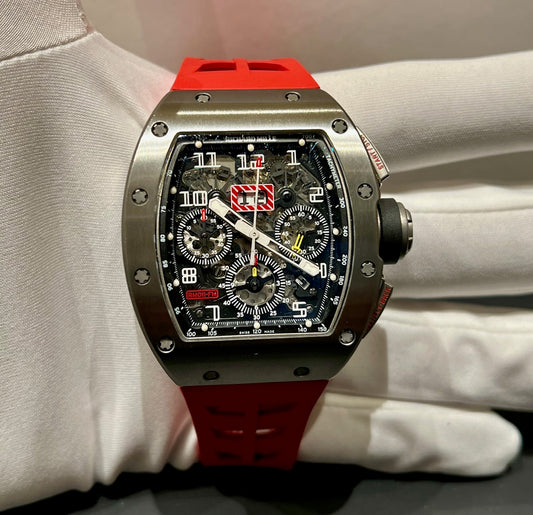 Richard Mille Rm 011 titanium Felipe Massa 50mm full set