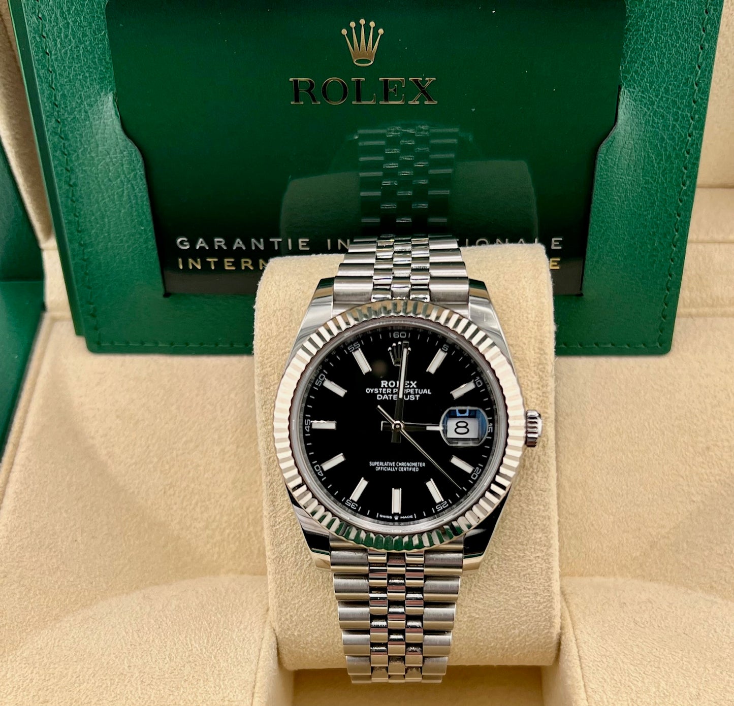 Rolex Datejust 41mm 126334 Black Dial Jubilèe 2021