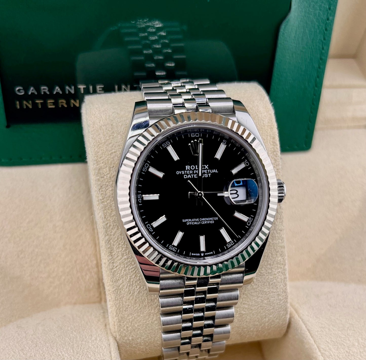 Rolex Datejust 41mm 126334 Black Dial Jubilèe 2021