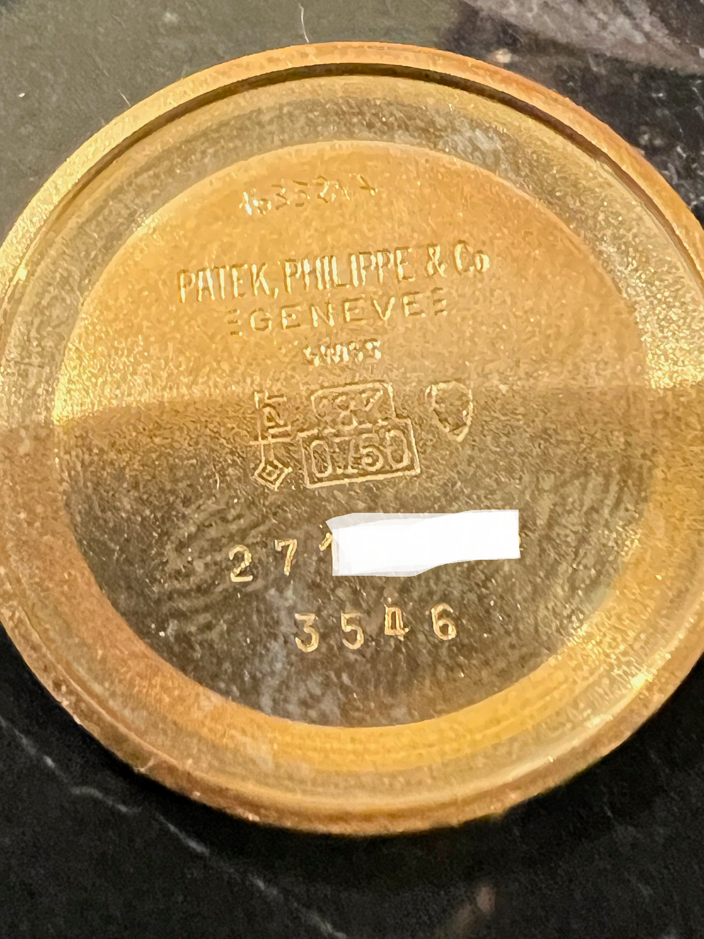 Patek Philippe Ellipse 3546 27X32mm Yellow Gold Manual