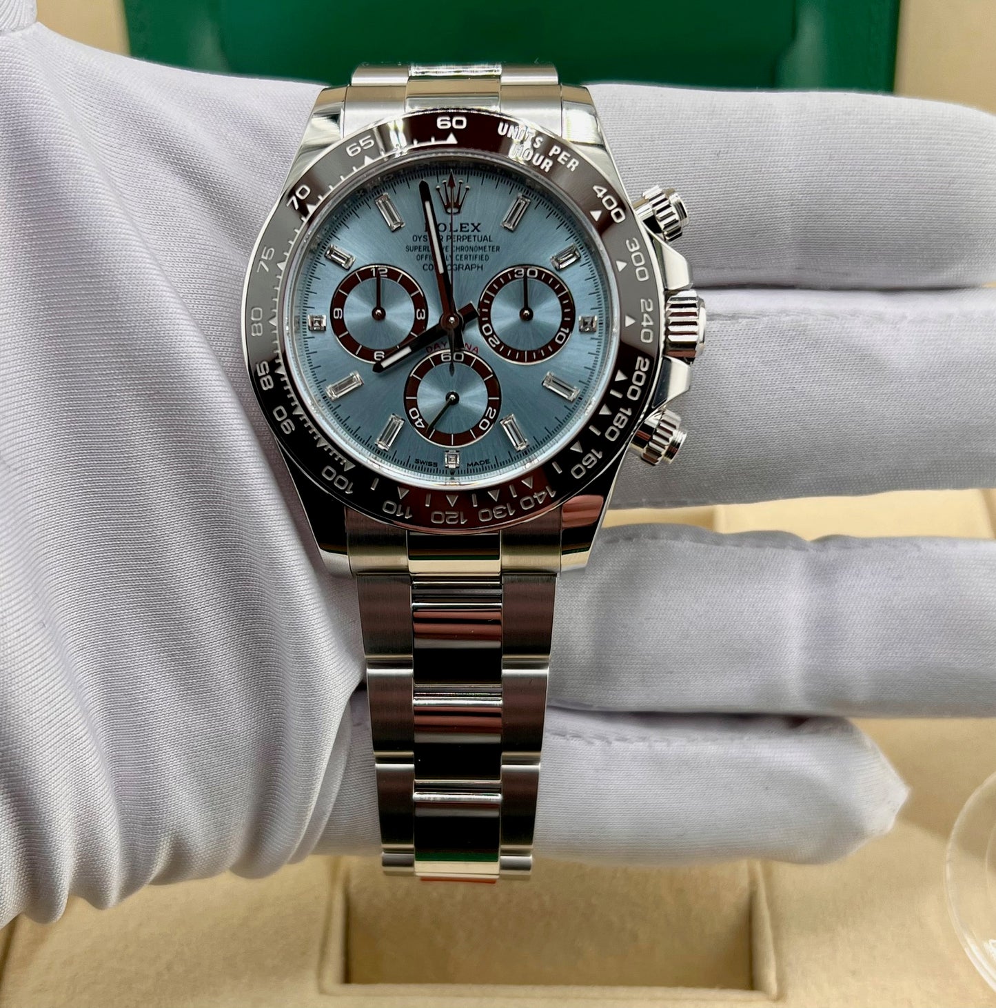 Rolex Daytona 126506 Platinum Baguette New 2025
