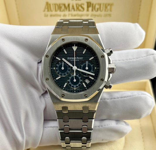Audemars Piguet Royal Oak Chronograph 25860ST 39mm 2002 Full Set