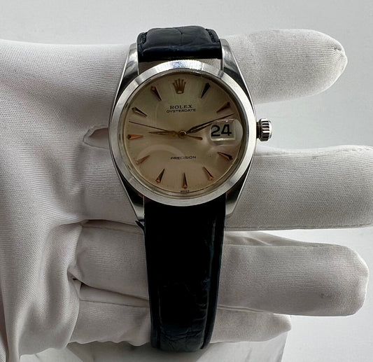Rolex Oyster Date 6694 Precision 1957 solo orologio 34mm