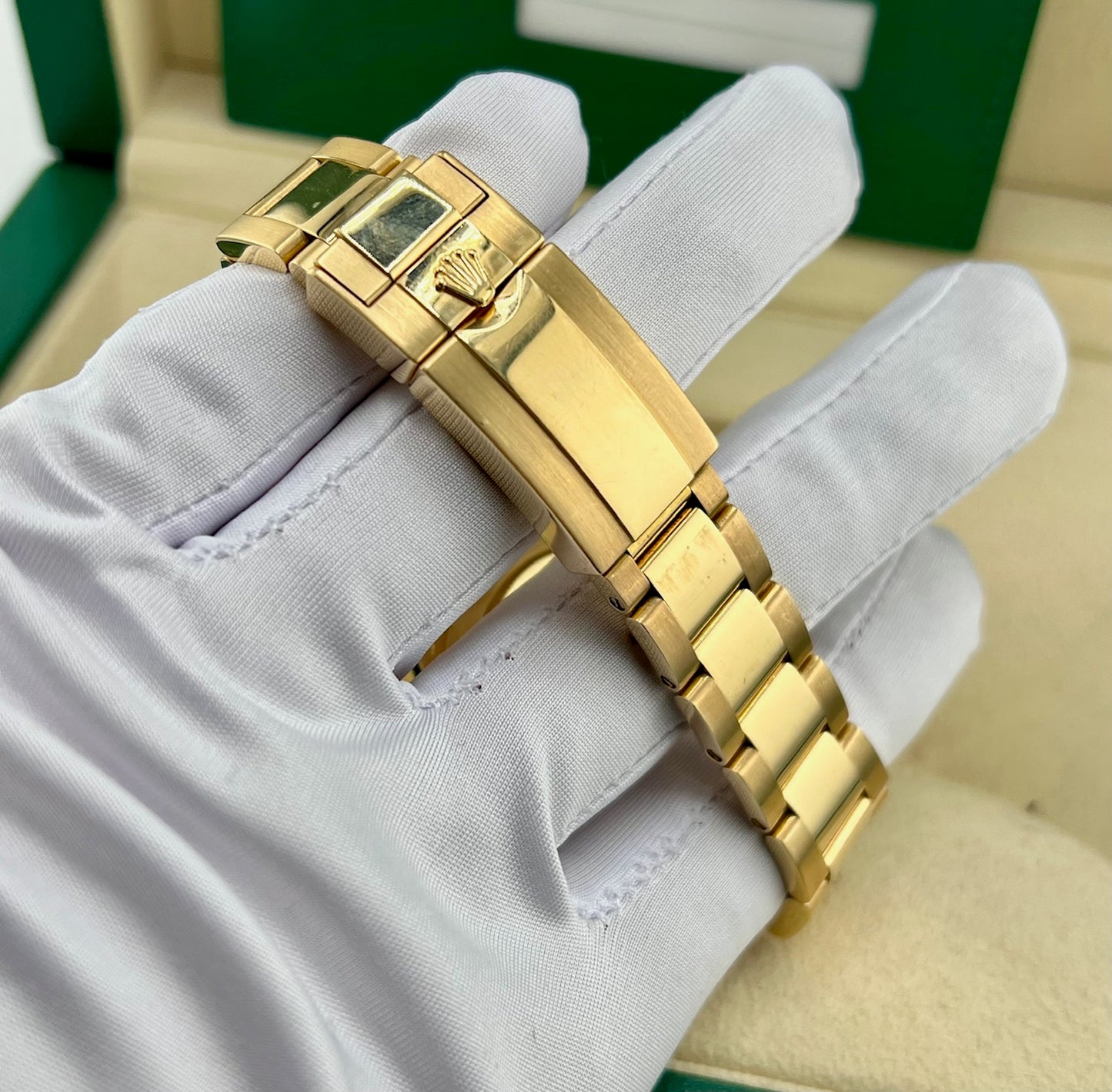 Rolex Daytona 115608 Crystal Dial 2018 (CH) YellowGold