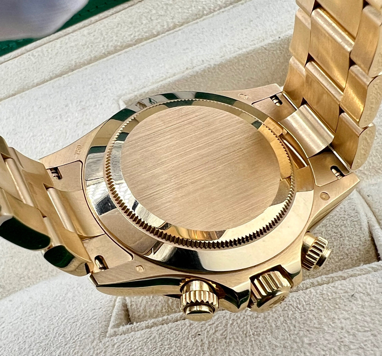 Rolex Daytona 115608 Crystal Dial 2018 (CH) YellowGold