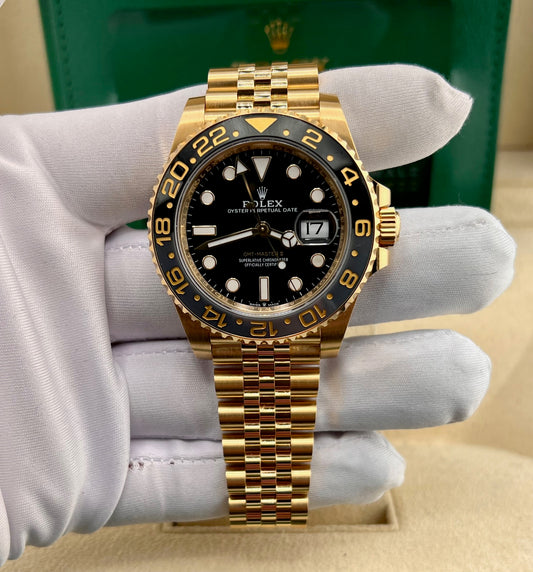 Rolex GMT-Master II 126718GRNR Jubilèe Yellow Gold 2024